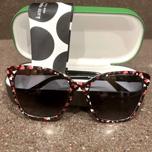 Kate Spade NY sunglasses, NWOT Kate Spade New York Annika/P/S Sunglasses Tortoise/Striped  main image 4